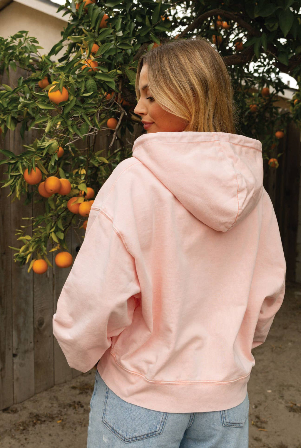 CUSTOM EMBROIDERED Cropped Mineral Zipper Hooded
