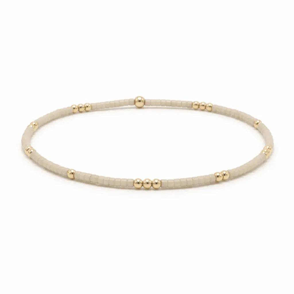 2mm Newport OYSTER + Gold Filled Waterproof Bracelet