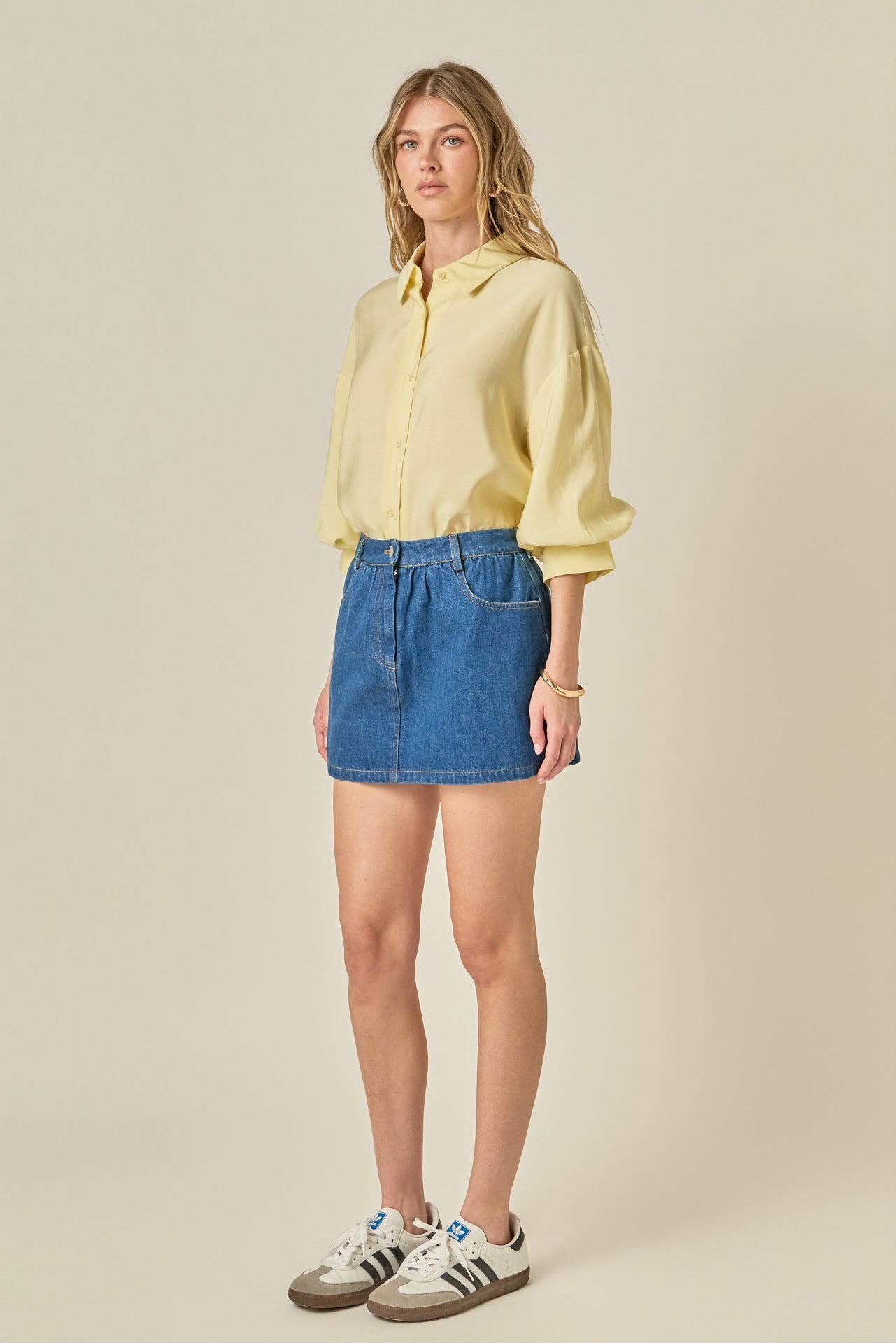 Balloon Sleeve Blouse