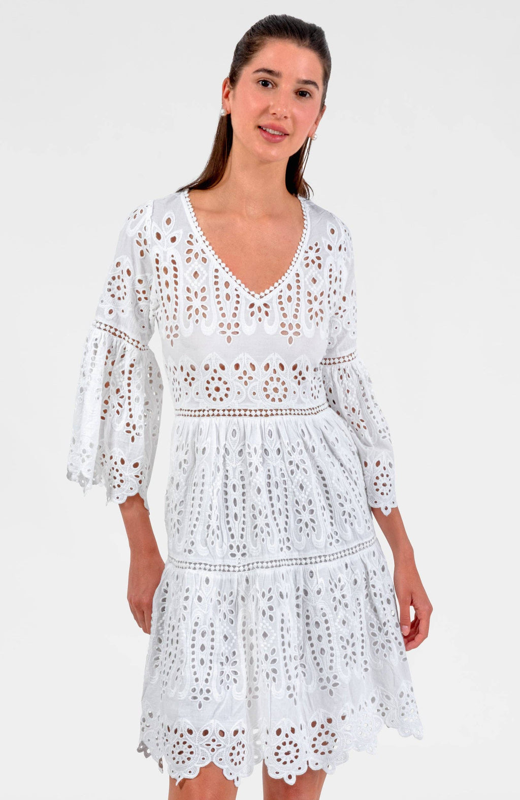 Saucy Dress - Eyelet