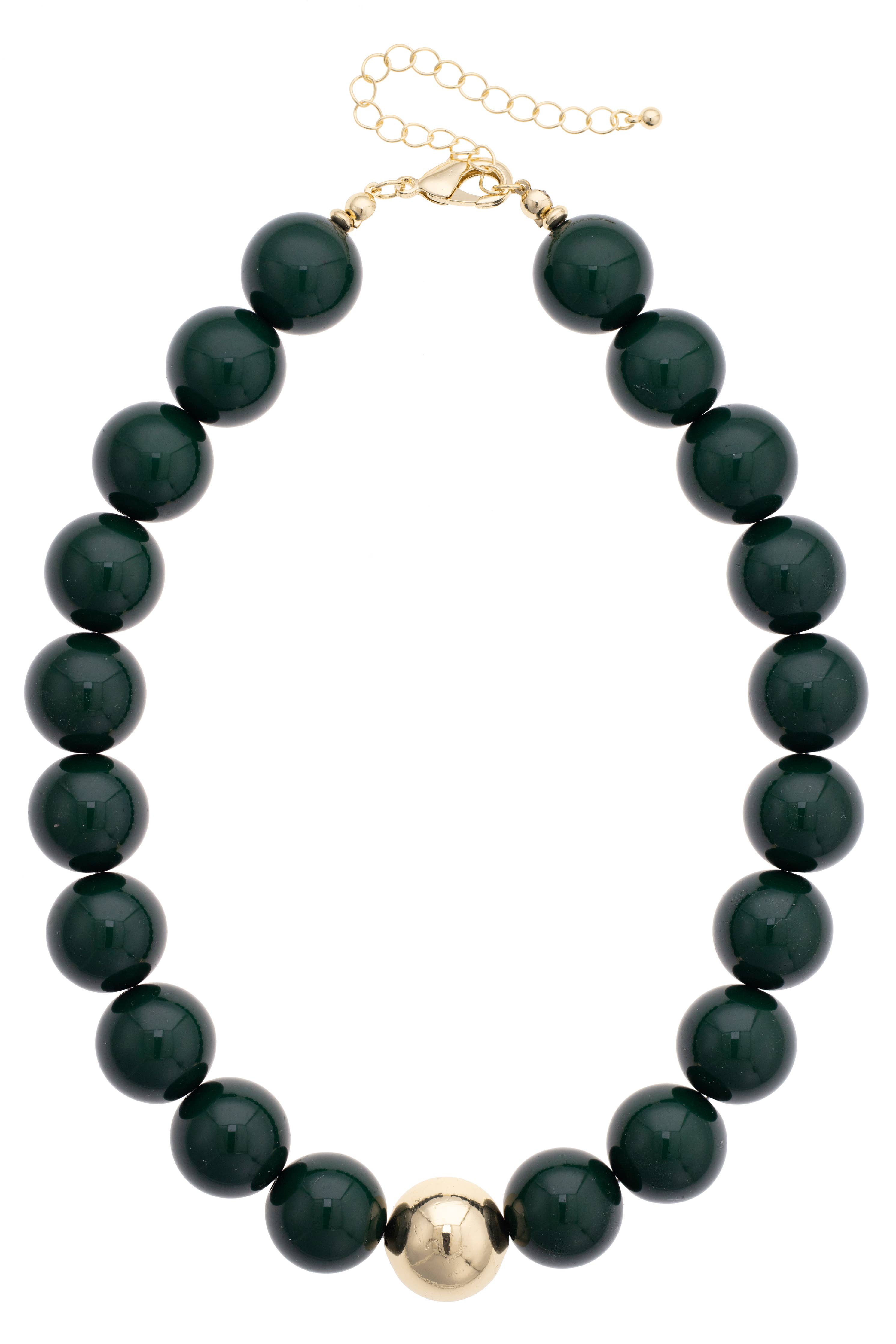 Marjorie Game Day Beaded Necklace