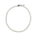 123-MINI-S | VINTAGE SINGLE STRAND WHITE NECKLACE