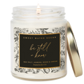 *NEW* Be Still and Know 9 oz Soy Candle - Home Decor & Gifts