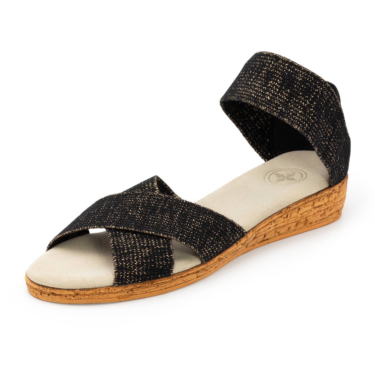 Spring26 Peachtree- Ankle Strap Cork Wedge Sandal