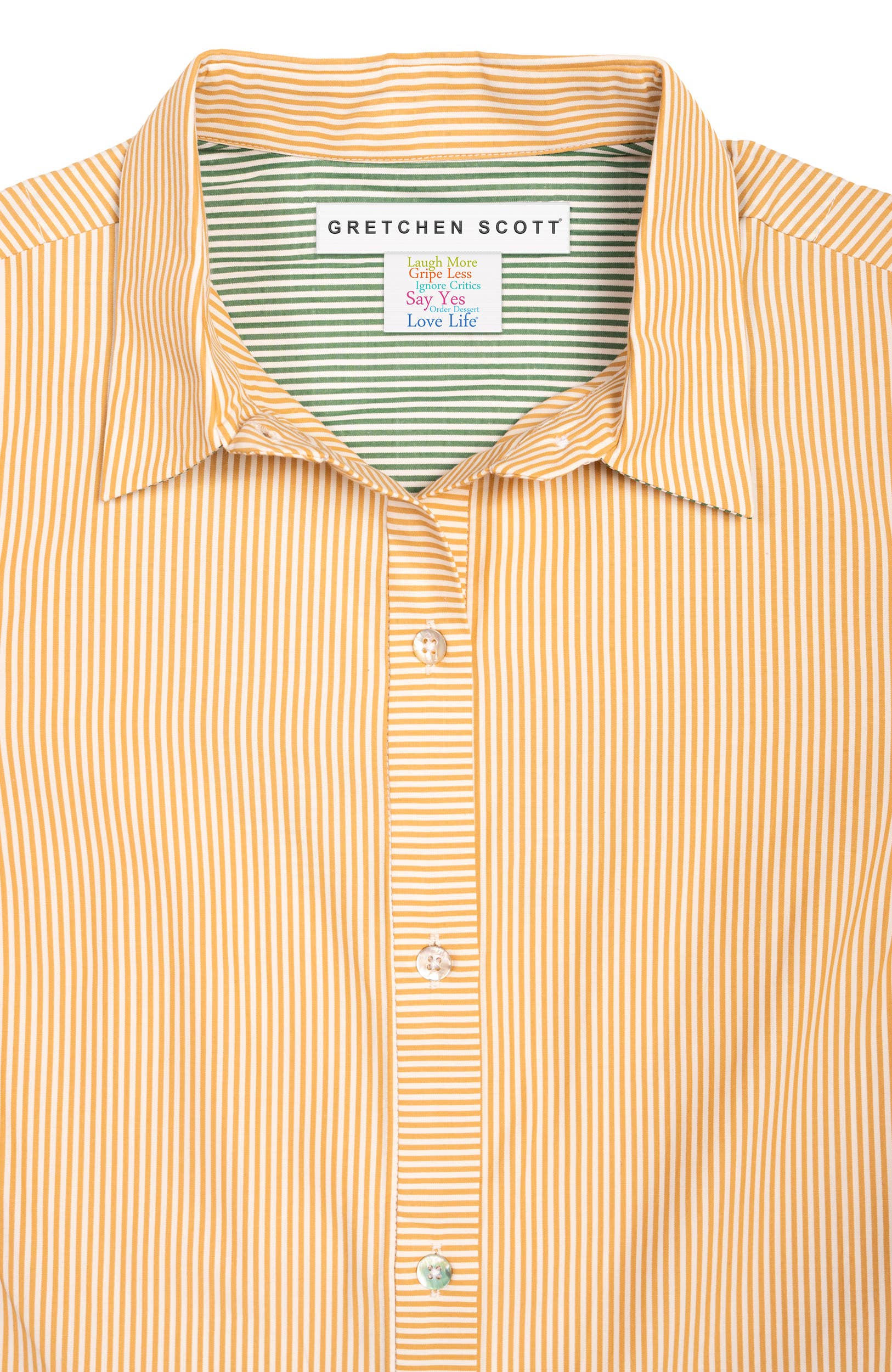 Boyfriend Cotton Shirt - Stripe