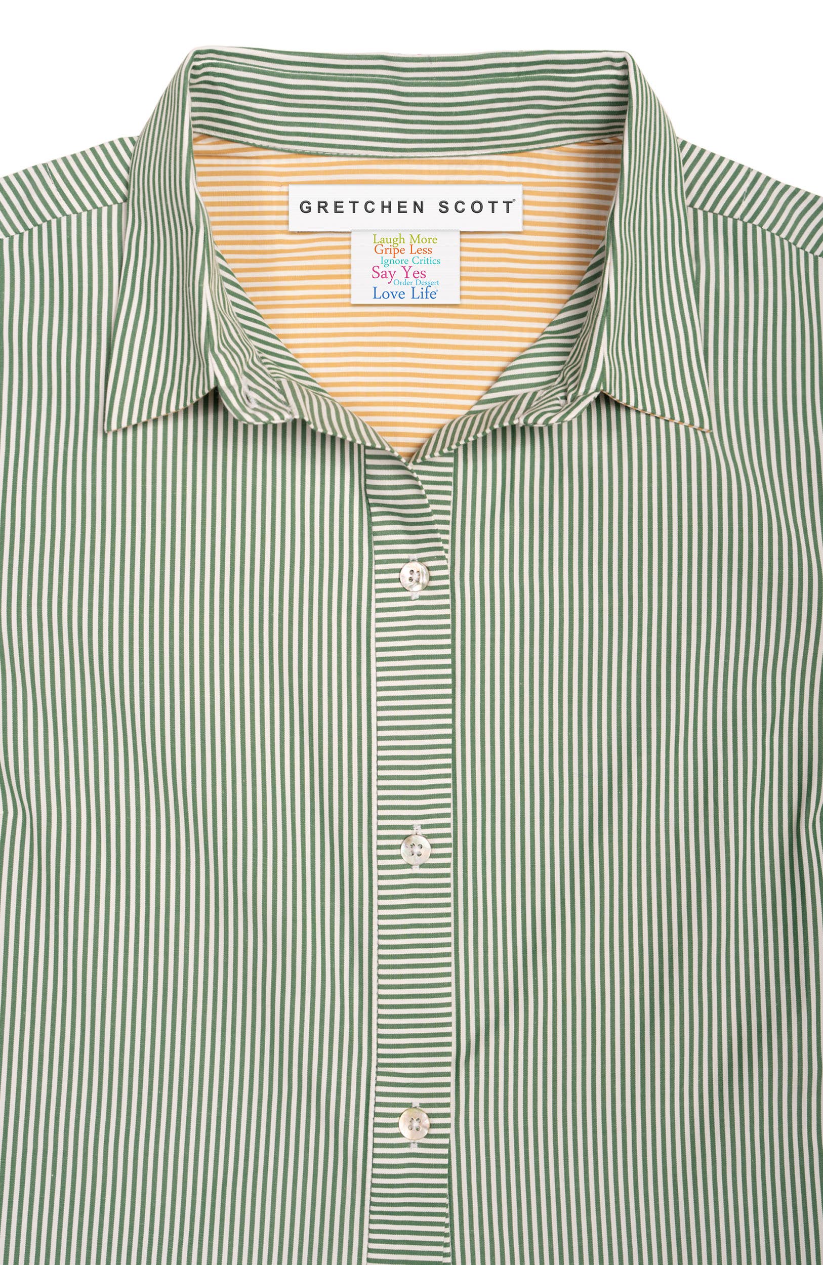Boyfriend Cotton Shirt - Stripe