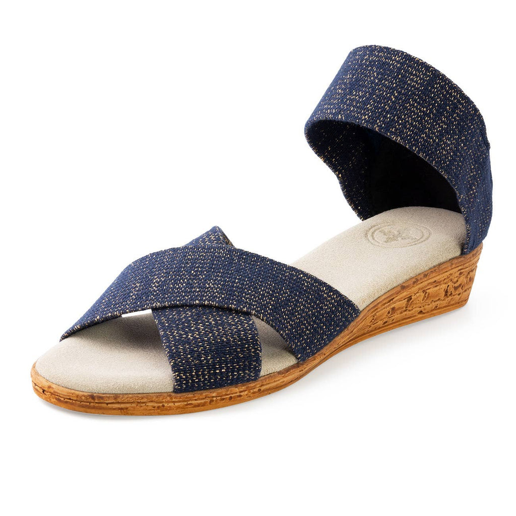 Spring26 Peachtree- Ankle Strap Cork Wedge Sandal