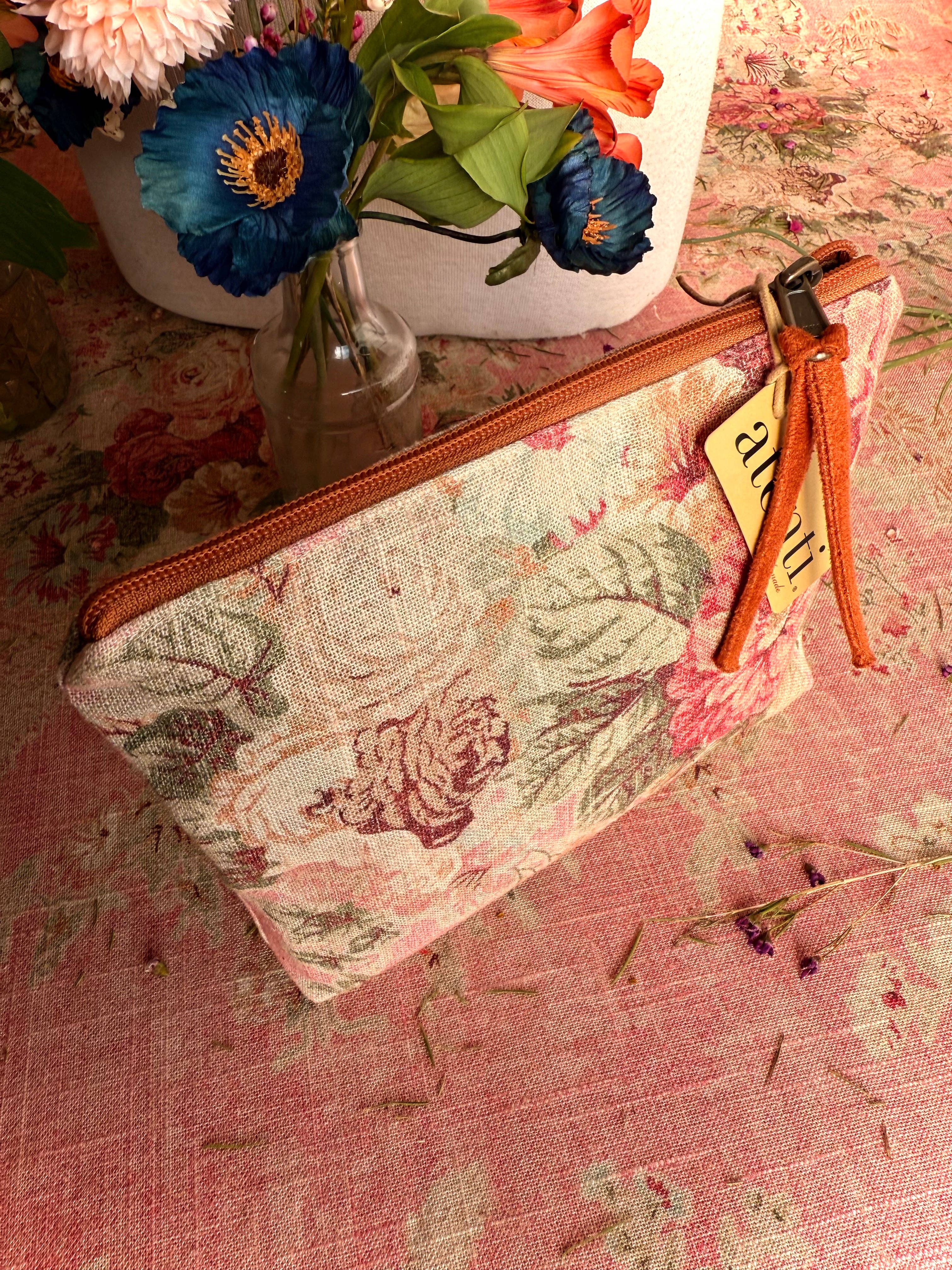 Rosewood Accessories Pouch - Atenti USA Made