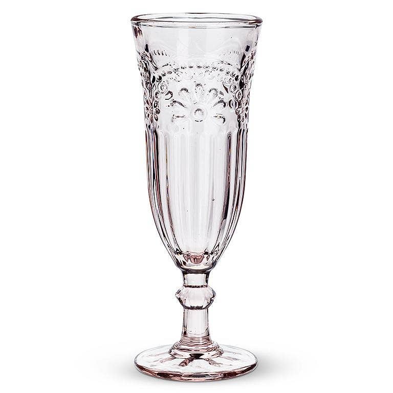 Flower Pedestal Glassware