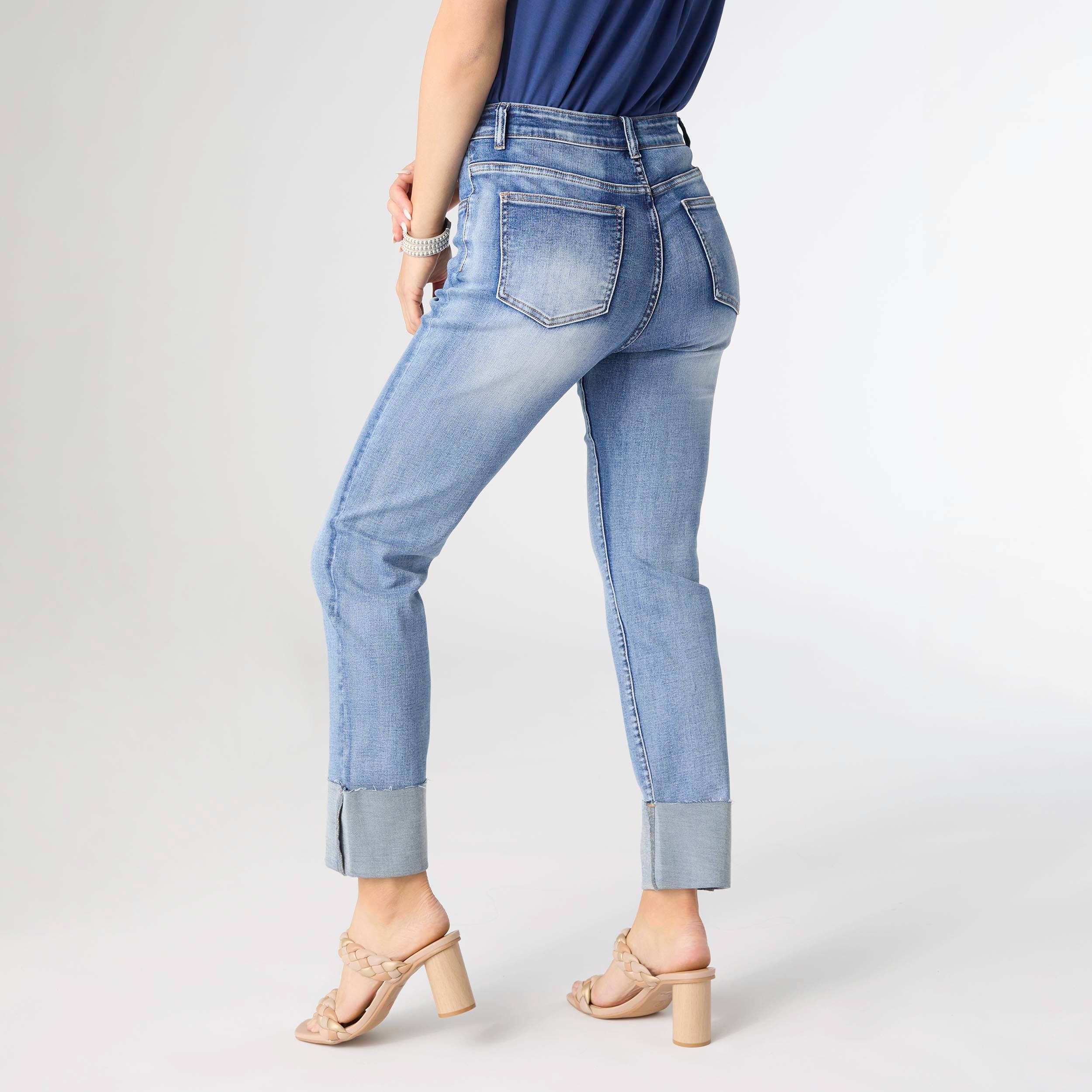 EverStretch Straight Ankle with Wide Cuff