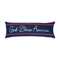 Patriotic God Bless America 4th Of July Throw Pillow