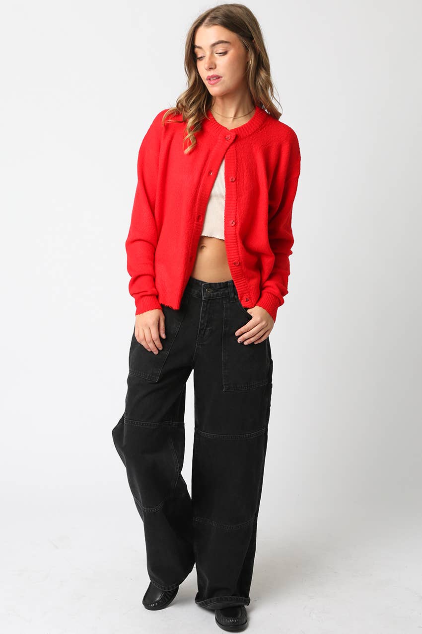 Gillian Oversized Knit Cardigan