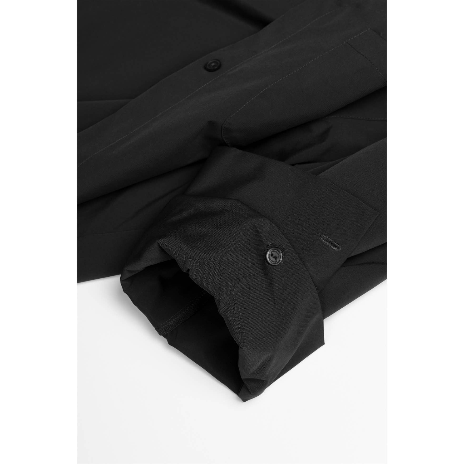 Rolled Sleeve Button Up Blouse