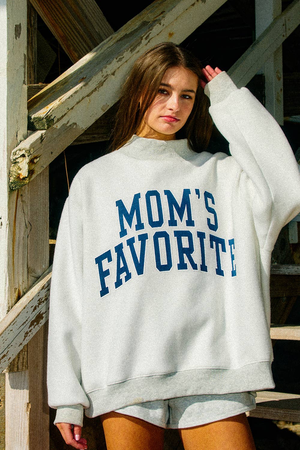 IT2594-FAVORITE | Reversible Mock-Neck Sweatshirt