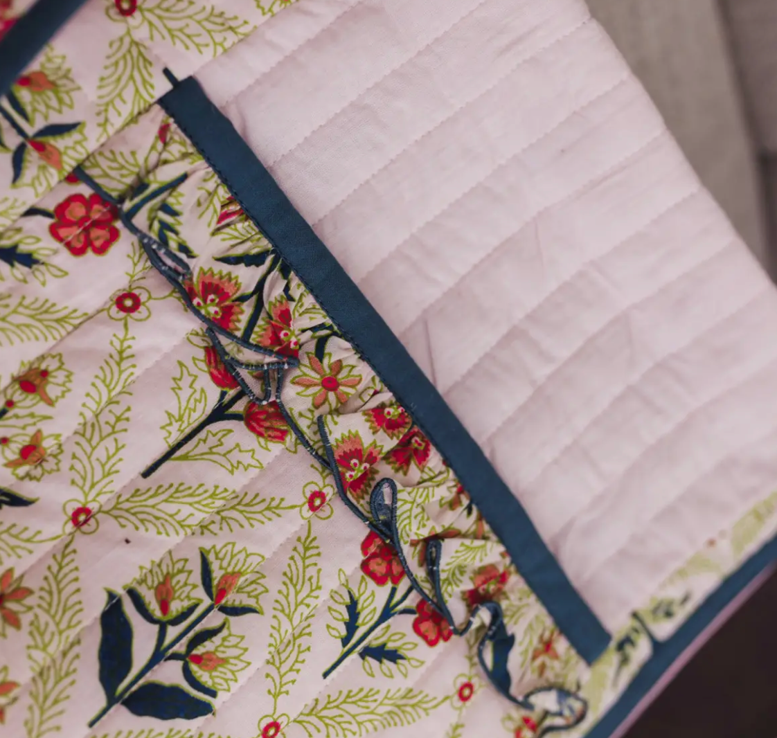 Meadow Luxe|Quilted Bible Cover|READY TO SHIP