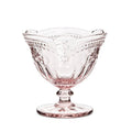 Flower Pedestal Glassware