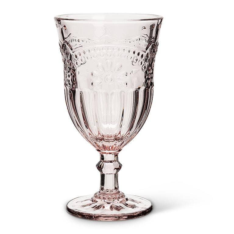 Flower Pedestal Glassware