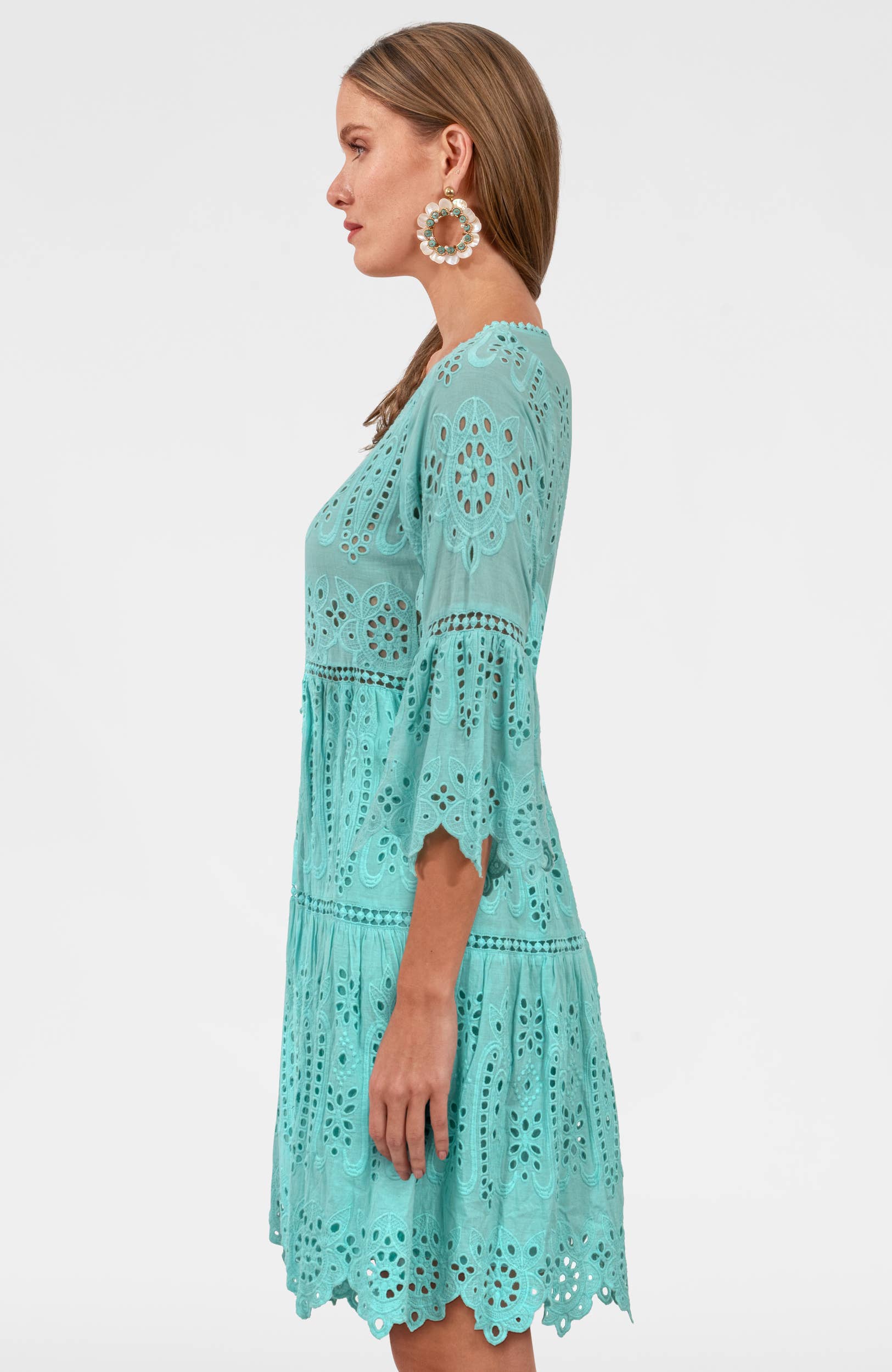 Saucy Dress - Eyelet
