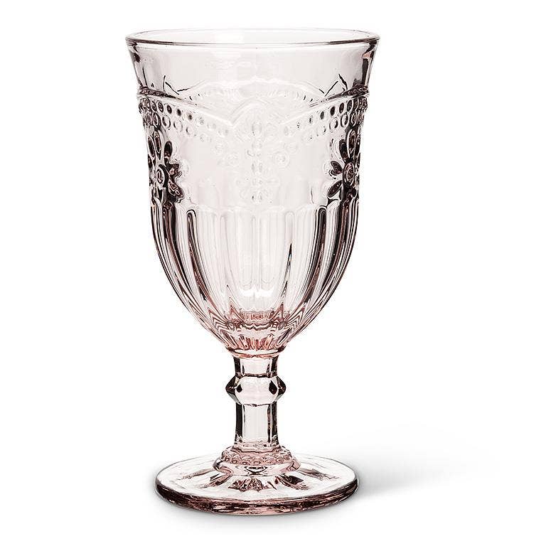 Flower Pedestal Glassware
