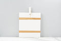 Mod Charcuterie Cheese Board, Medium Rectangle, White