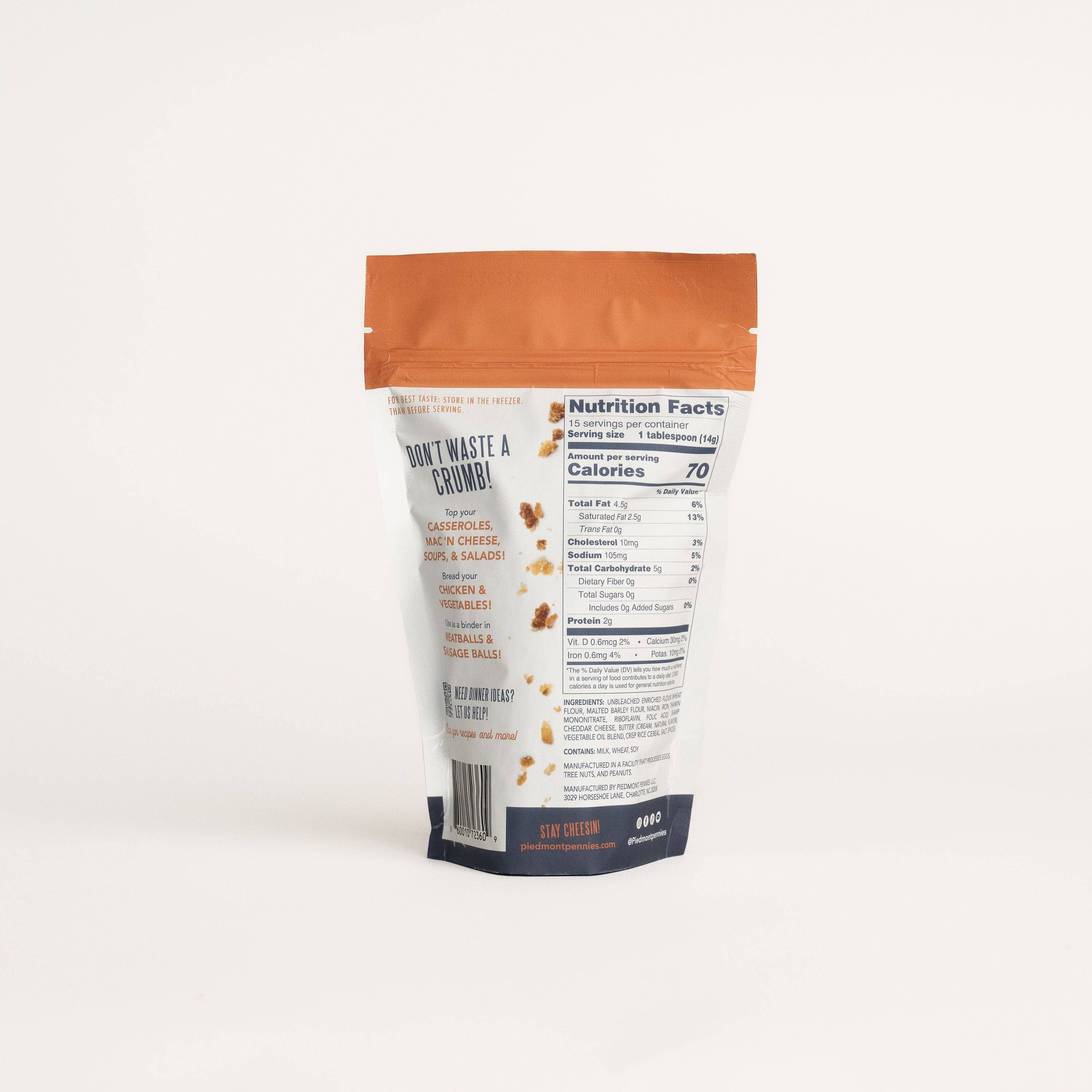 Cheddar Cheese Penny Panko Breadcrumbs (10)