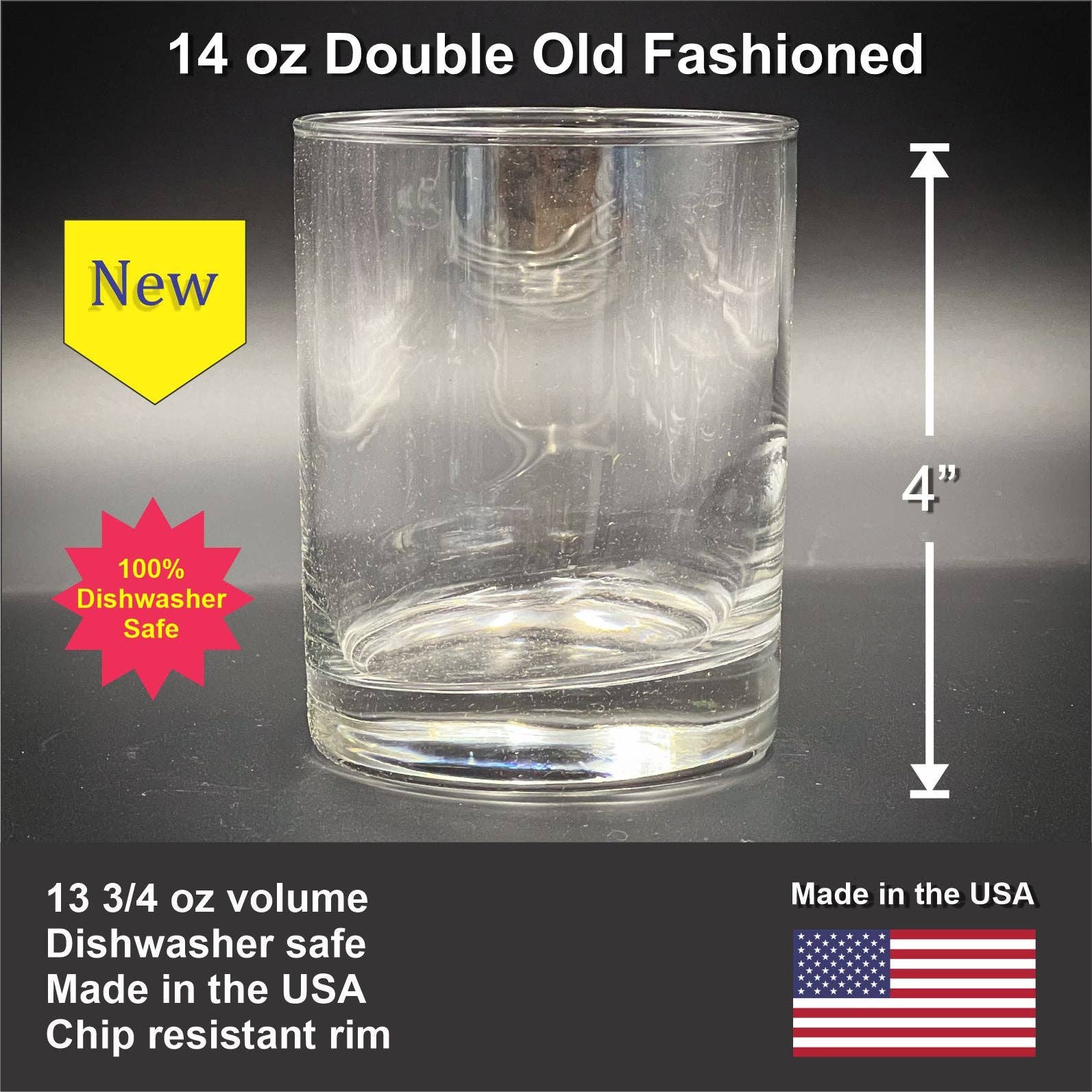 Your Zip Code 14 oz Double Old Fashioned