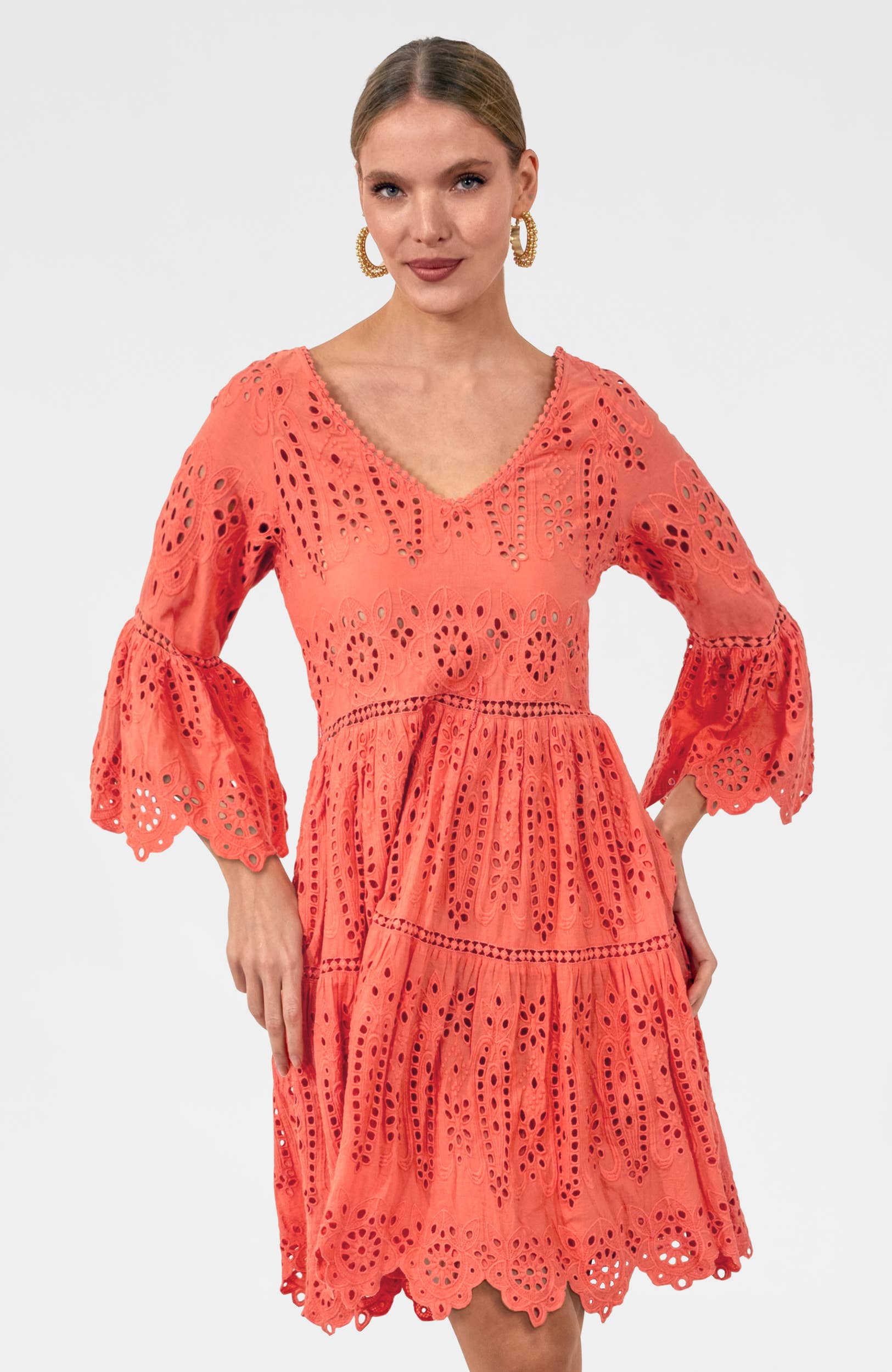 Saucy Dress - Eyelet