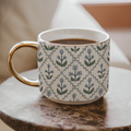 *NEW* Floral Quilt Coffee Mug - Spring Decor & Gifts