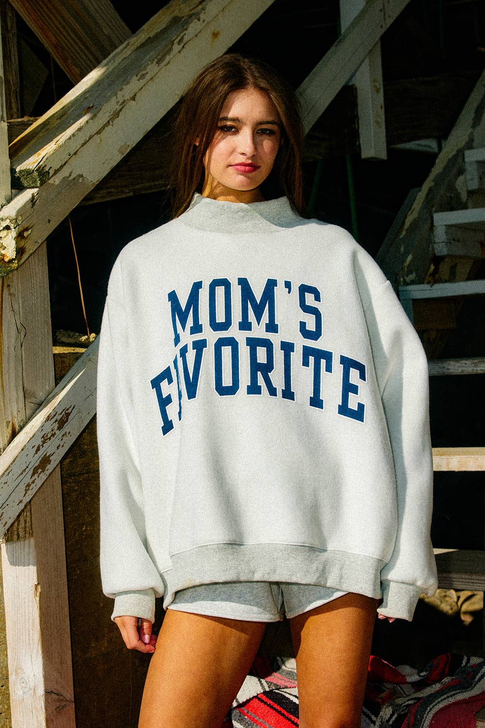 IT2594-FAVORITE | Reversible Mock-Neck Sweatshirt