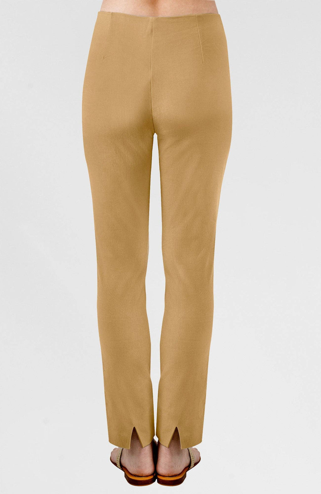 Gripeless Pull On Pants Solid - Earth Tones