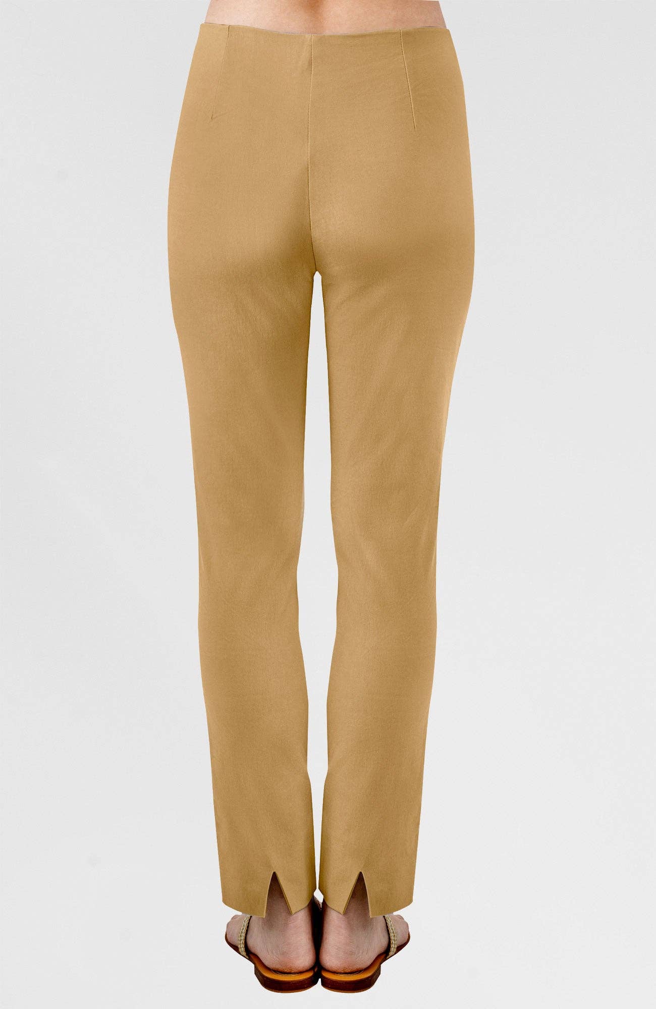Gripeless Pull On Pants Solid - Earth Tones