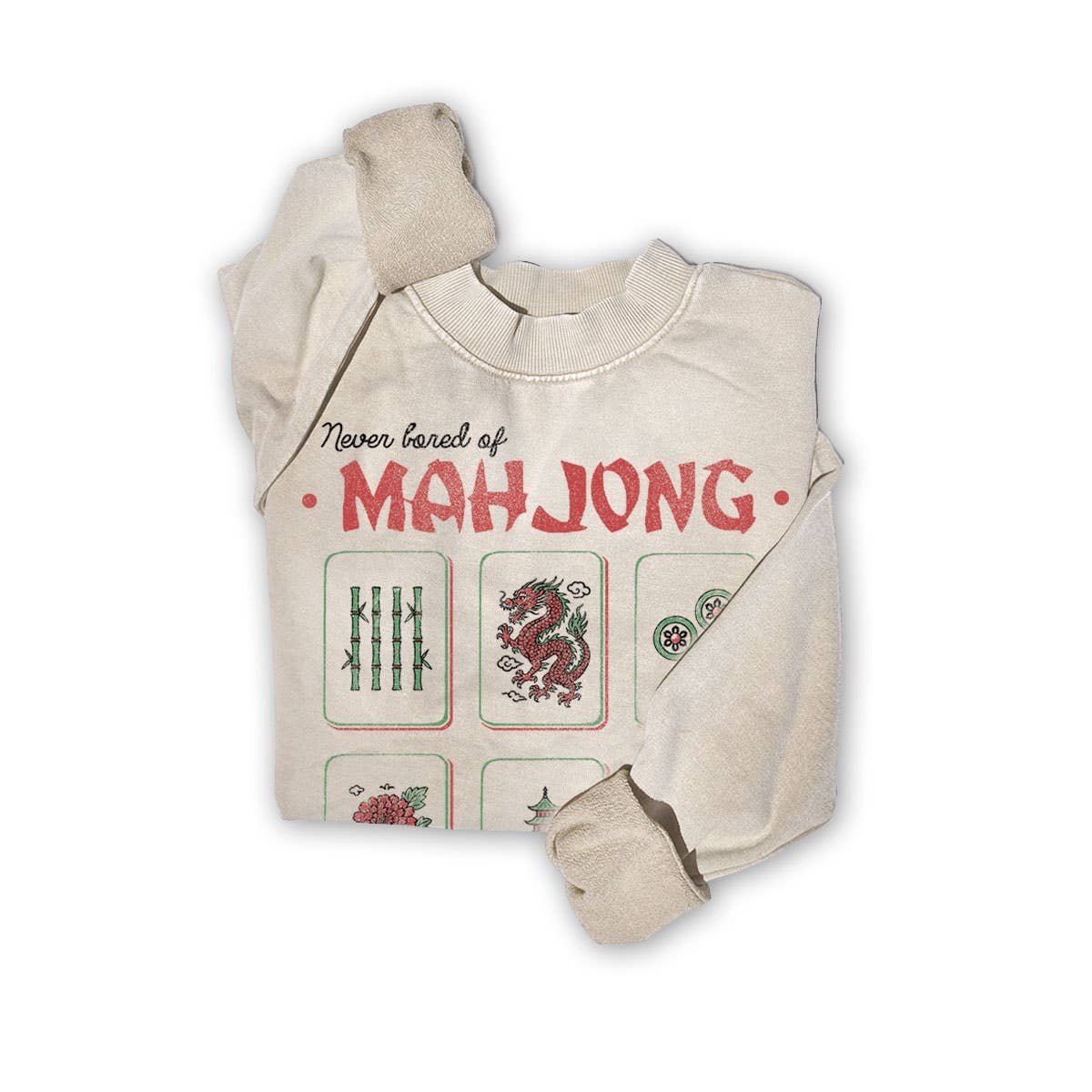 MAHJONG MINERAL GRAPHIC SWEATWHIRTS