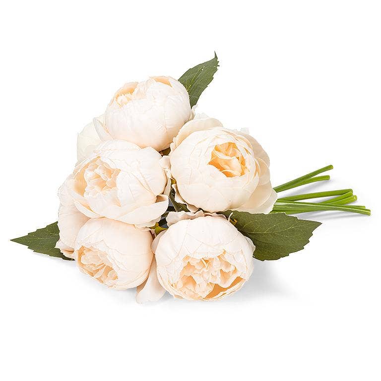 Full Peony Bouquet - 10"H