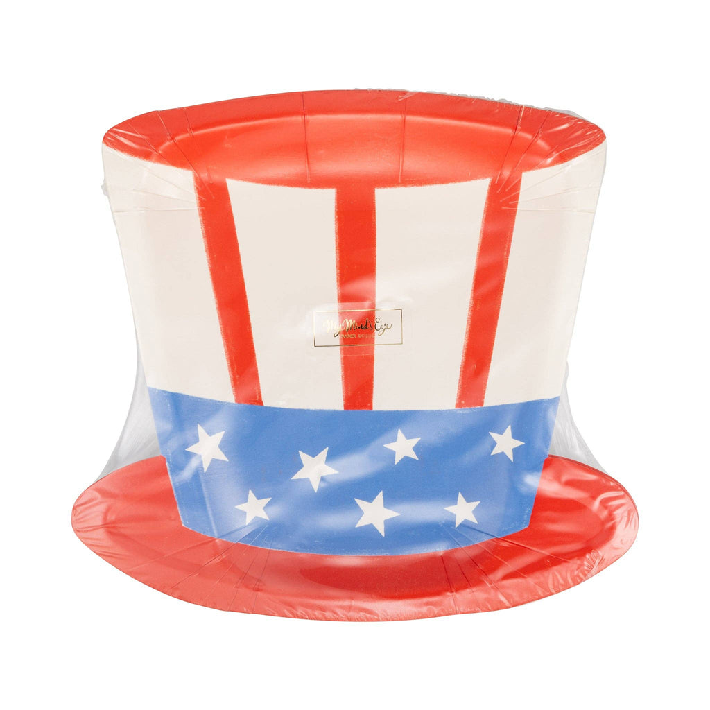 USA1240 - Uncle Sam Hat Paper Plate