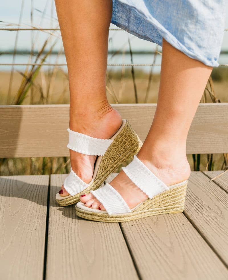 Spring26 Dorset - Backless Heeled Wedge Sandal