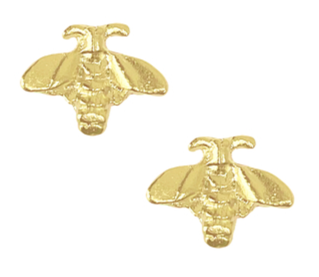 Gold Mini Bee Studs