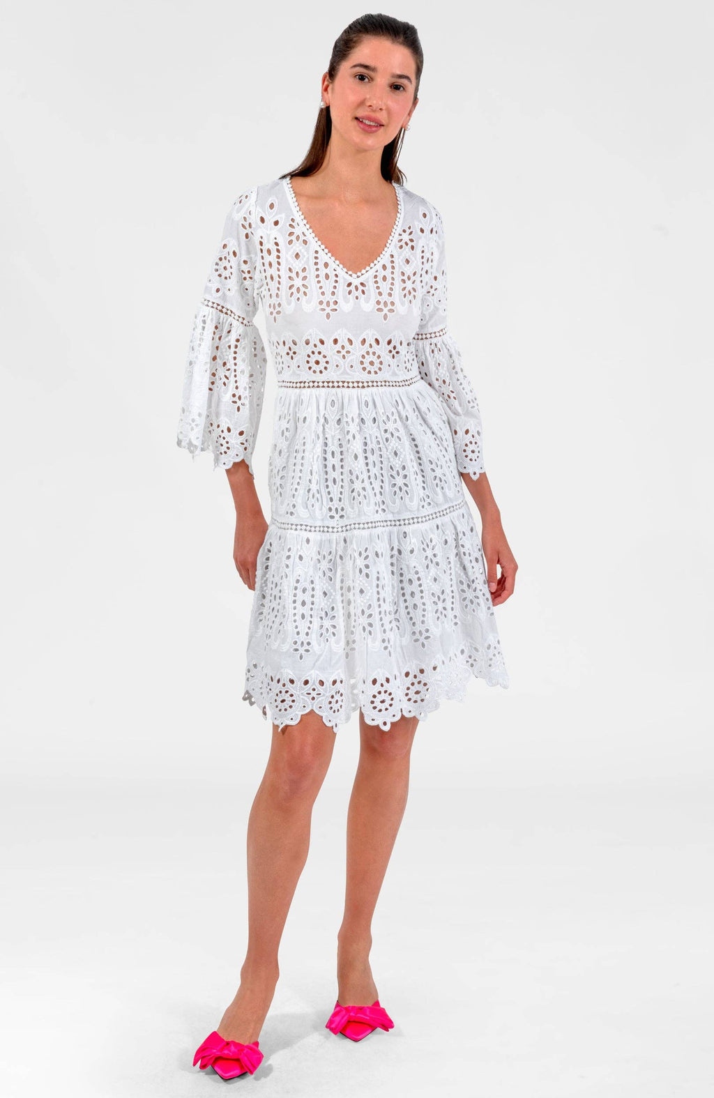Saucy Dress - Eyelet