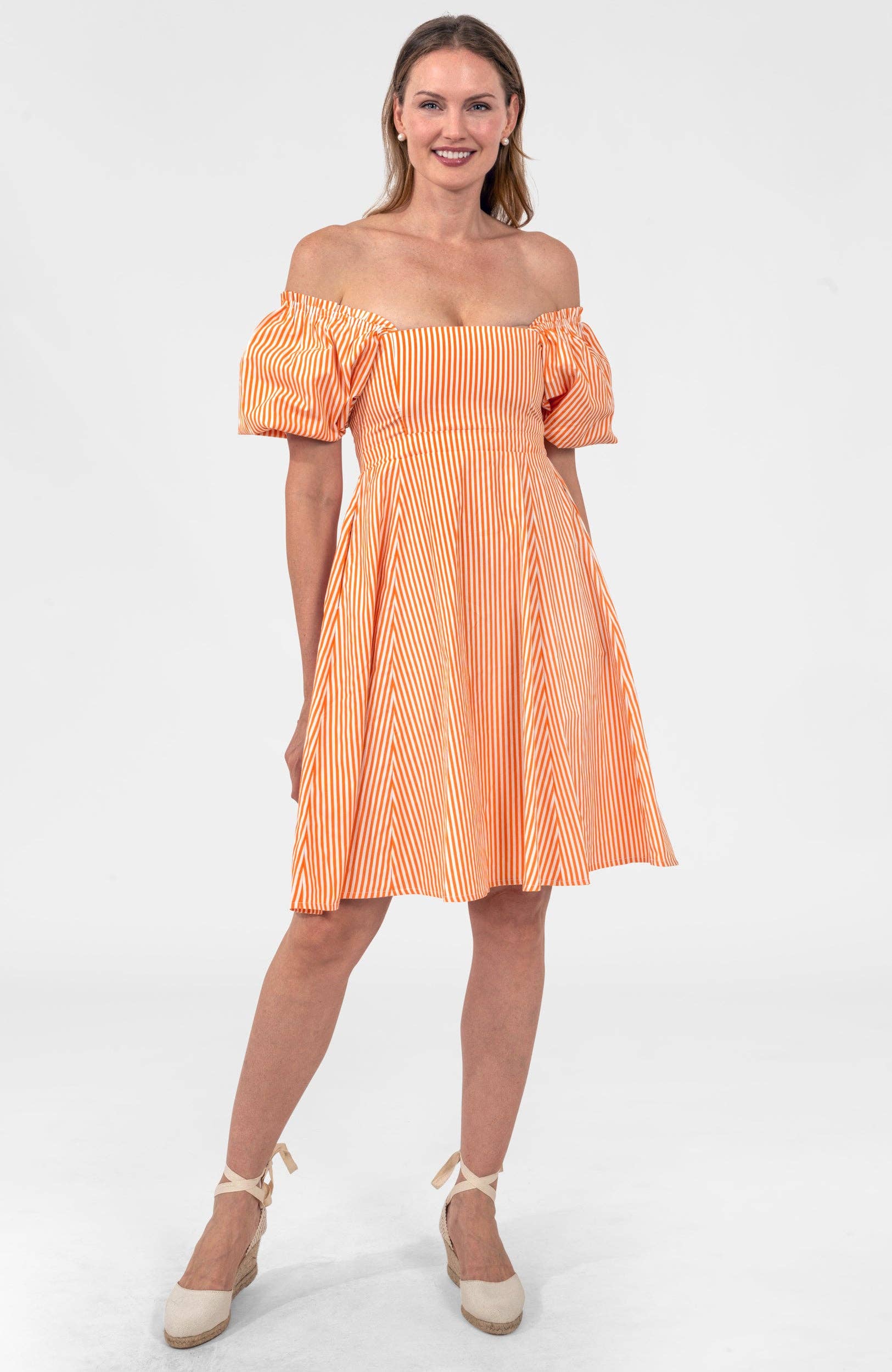 Promenade Dress- Stripe