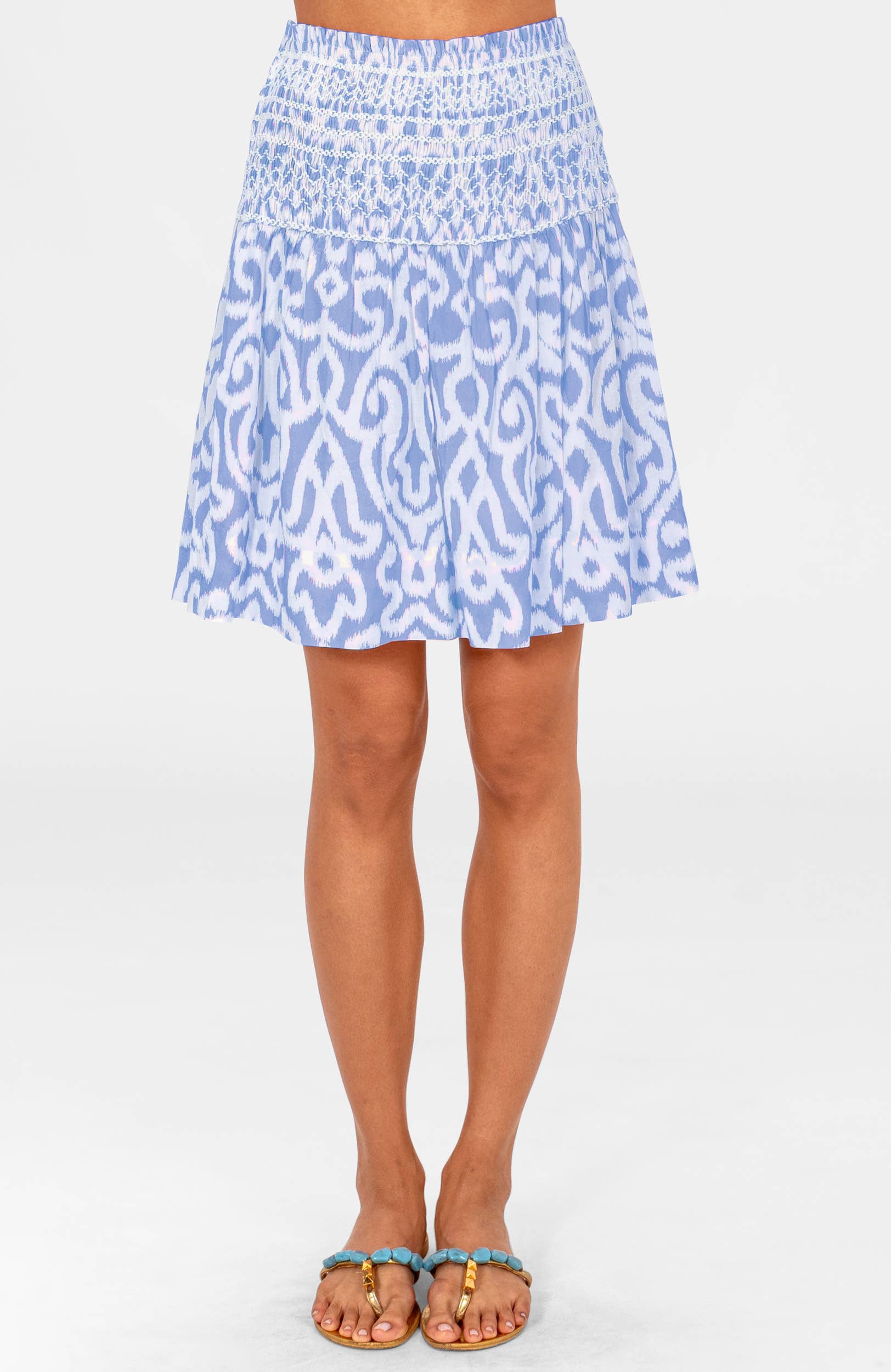 Smocked Skirt - Arabesque