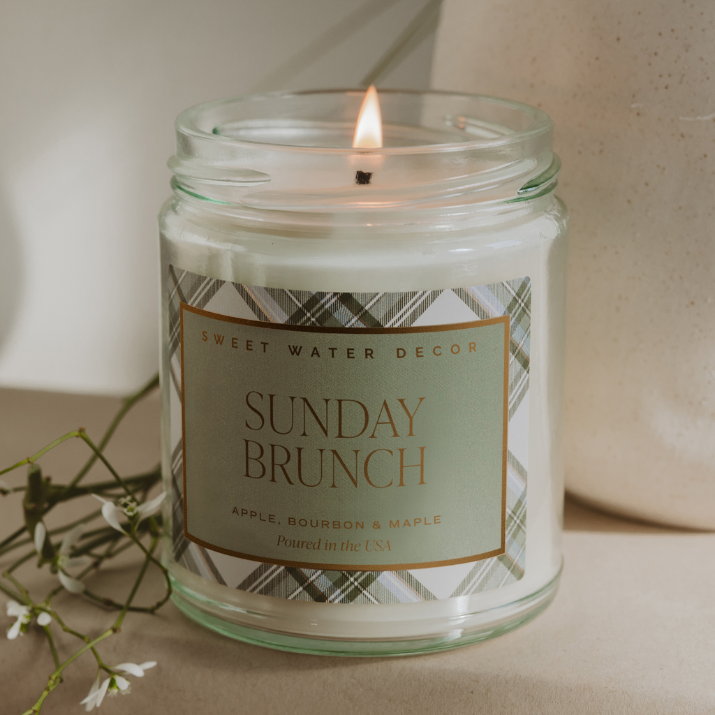 *NEW* Sunday Brunch 9 oz Soy Candle - Home Decor & Gifts