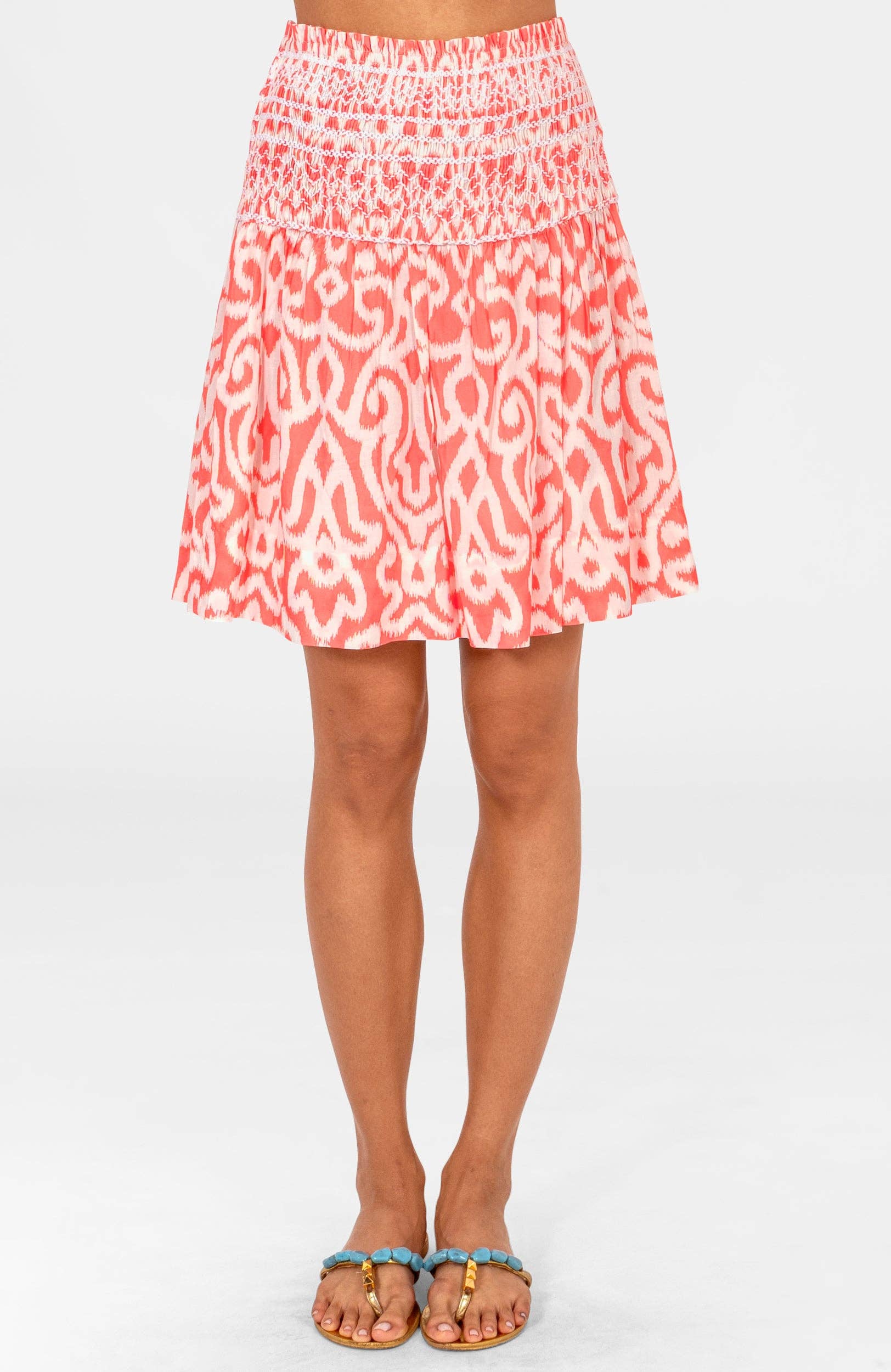 Smocked Skirt - Arabesque