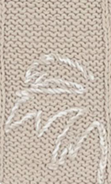 Palm Chunky Crew Cotton
