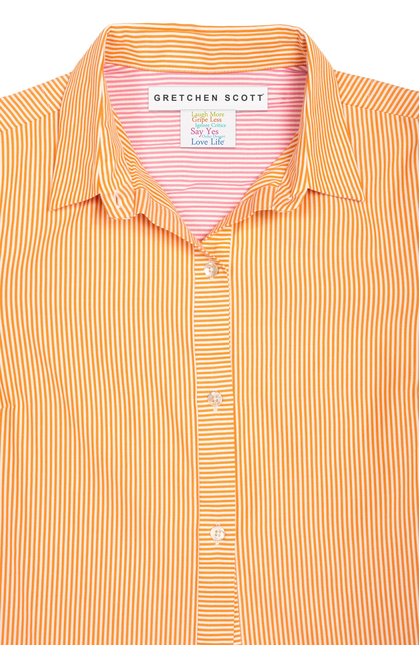 Boyfriend Cotton Shirt - Stripe