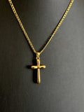 Bubble Cross Necklace