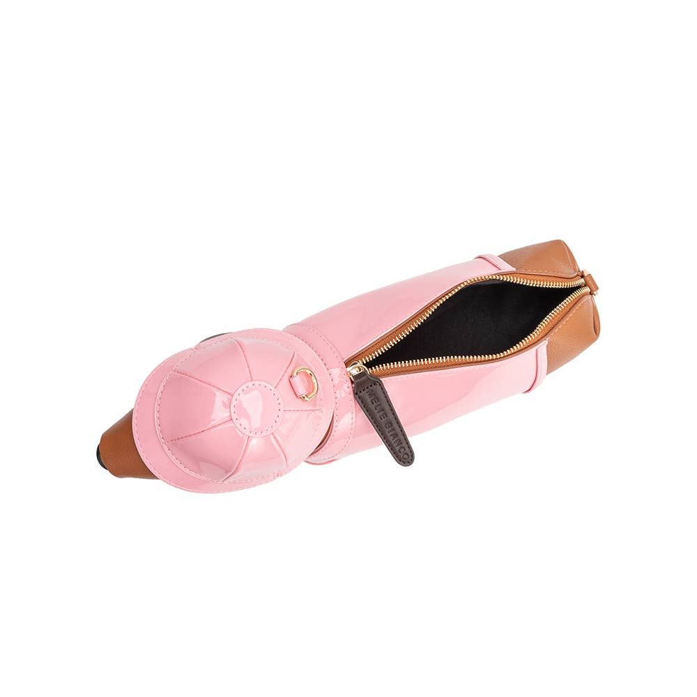 Rain Dog Pink Vegan Leather Crossbody Bag Pre-Order 3/10