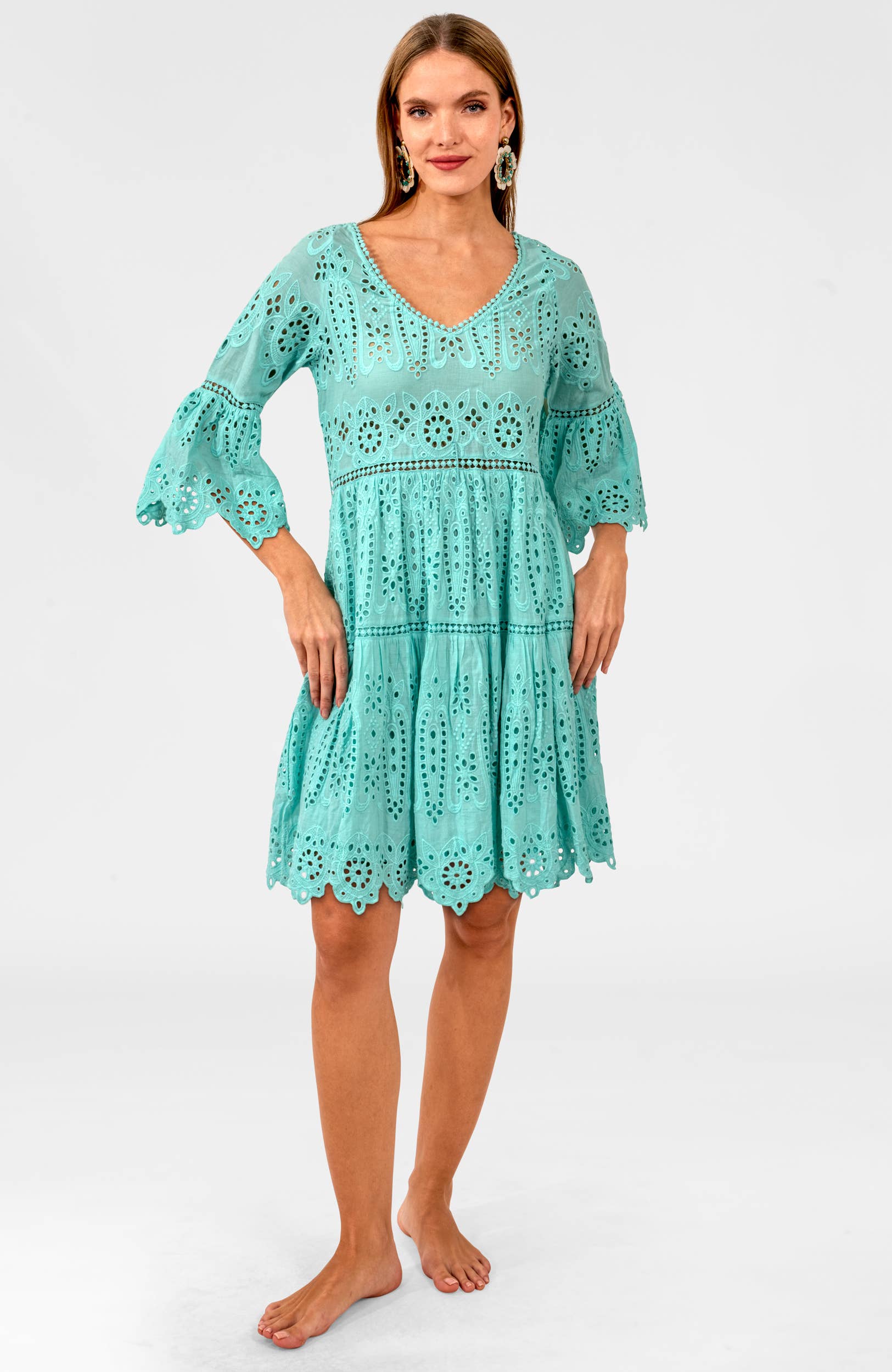 Saucy Dress - Eyelet