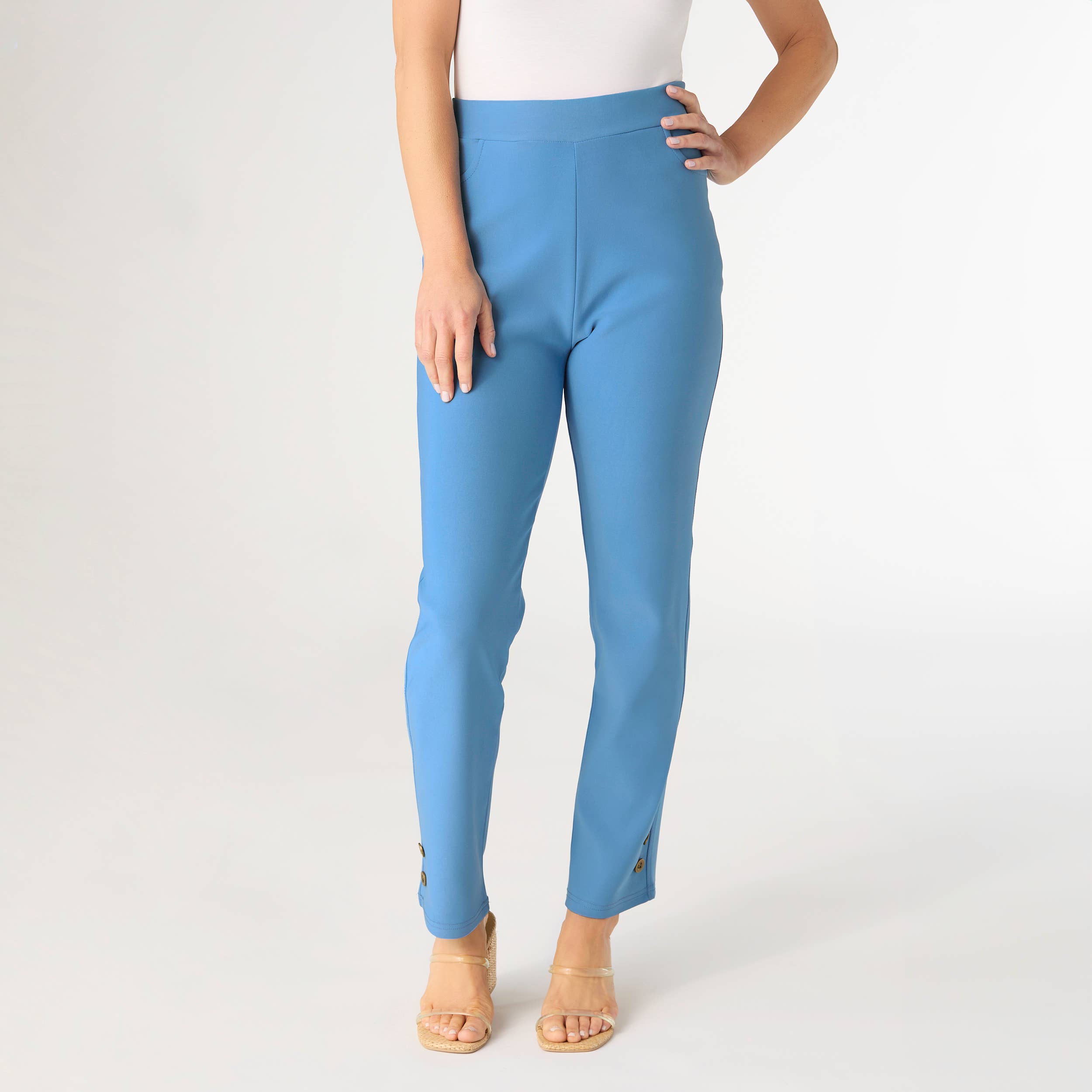 Georgie Ankle with Button Detail