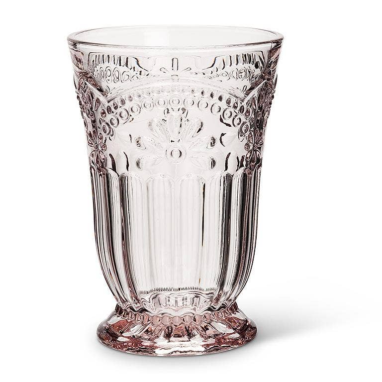 Flower Pedestal Glassware