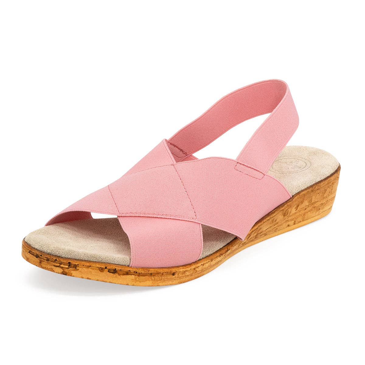 Spring/Summer - Sling Back Wedge Cork Sandal - Atlantic