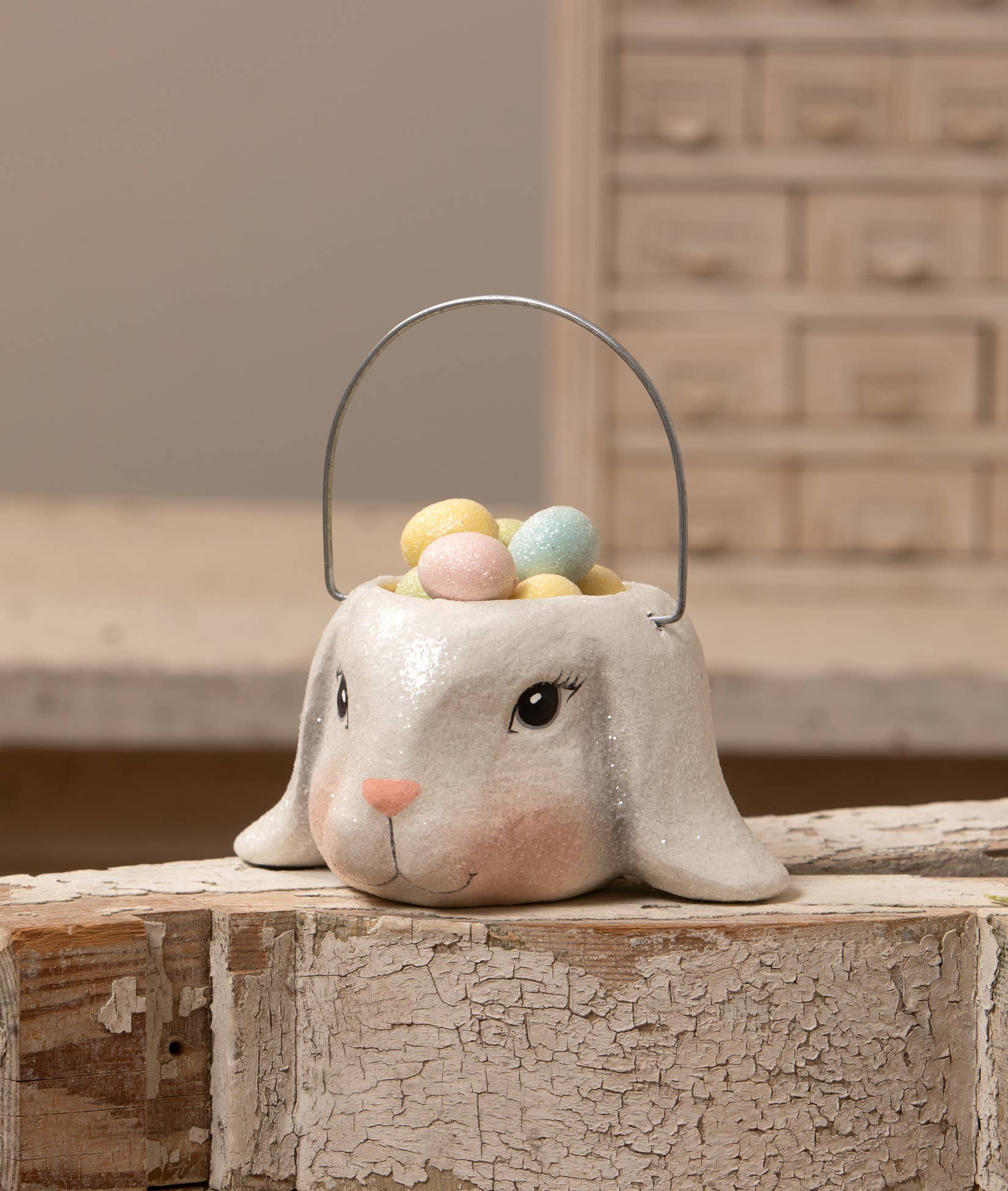 Small Floppy Ear Bunny Bucket